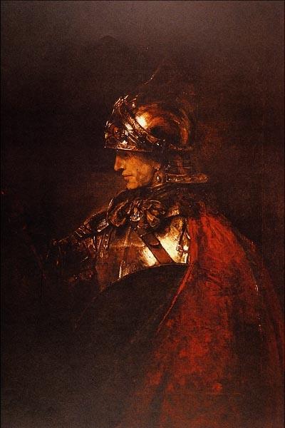 Rembrandt Peale A Man in Armor oil painting picture